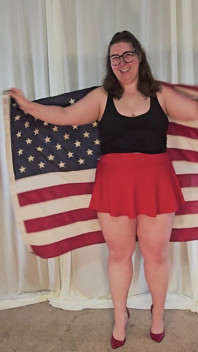 Tall Thick BBW Tries on World Cup Outfits
