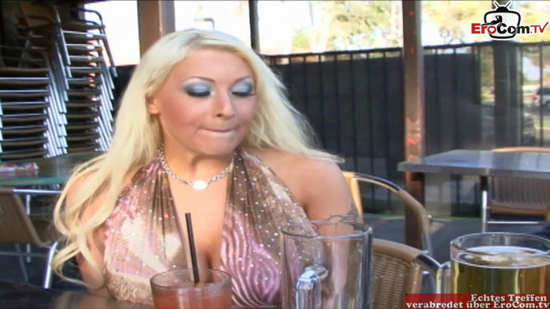 EroCom: Blonde milf with perfect big tits picked up in a...