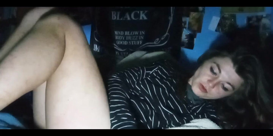 Freakshowsuckerr: Little Nympho Loves Touching Her Pussy to Porn