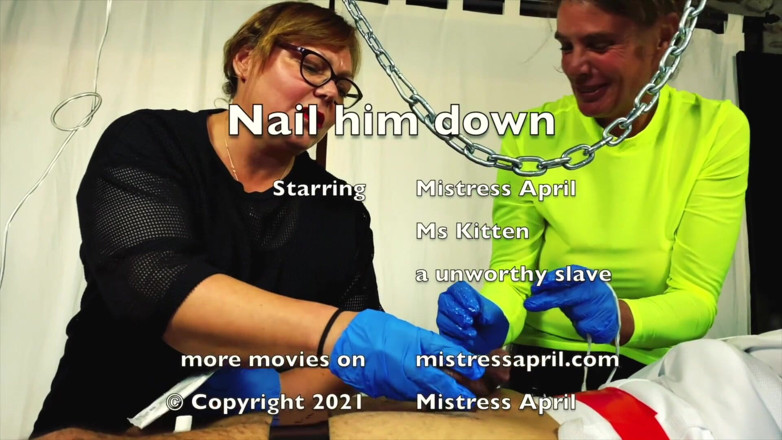 Mistress April: Dominatrix Puan April - Fix him down xhv