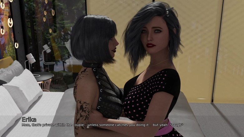 3D Cartoon Porn: Meu dormitório 60 - Erica revela seu segredo para sua madrasta Norah...