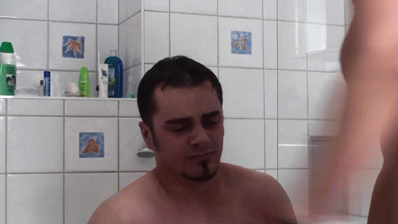 Femdom Austria: Slapping in the bathroom