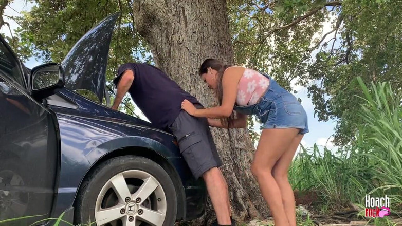 thundass: Smelling and Licking the Mechanic's Ass to Pay for the...