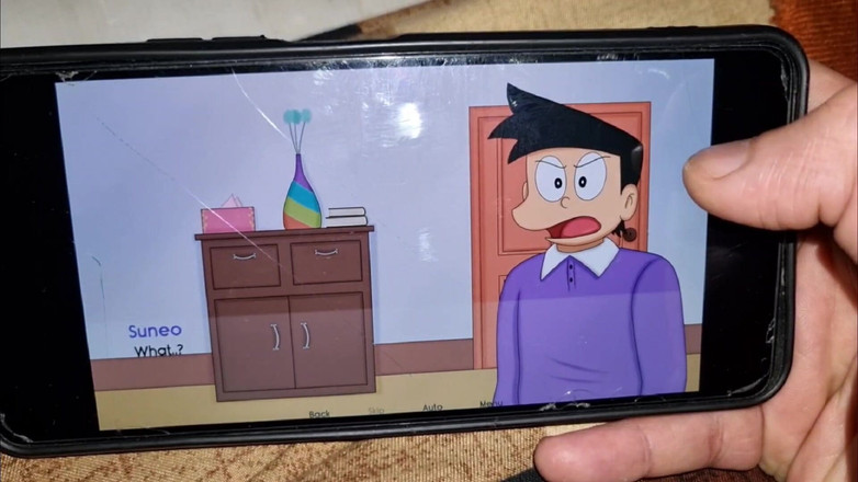 Dupdufyryrufggyu: 诺比塔抚摸她继母的乳房，洗澡时从她身上流出的所有水。