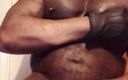 Black mature kinky muscle: Part 2 Black Muscle Verbal Edging Session