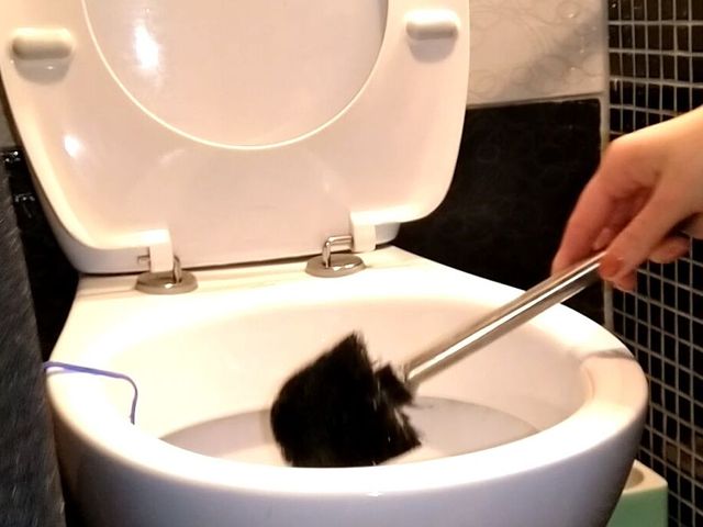 Cleaning the Toilet Bowl Can Be Tiring (Fuck me like you hate me)