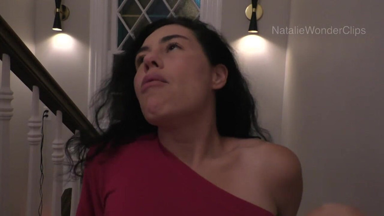 Natalie Wonder: Right place wrong time but the right cock for stepmom (Yours)