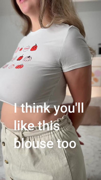 An Elegant Blouse for Large, Enormous Breasts