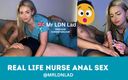 Mr LDN Lad: Anal Addicted Real Nurse Fucked in Ass in Uniform