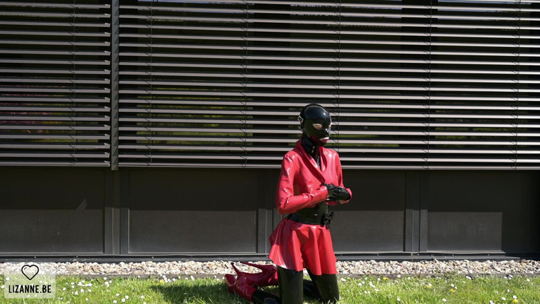 Lizanne: Red Latex Springtime