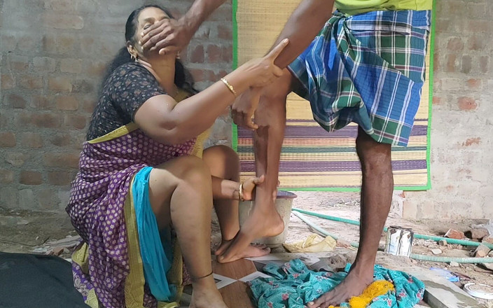 Mathvan: Indische heiße stiefmutter mit kleinem jungen, schönes creampee-sexvideo