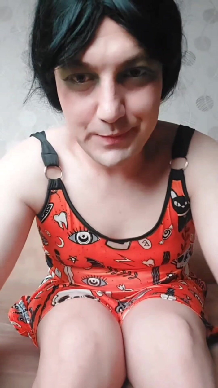 Kitty_Cross: Halloween Cute Dressed Pretty Femboy