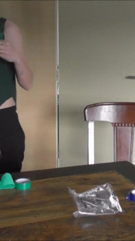 Luna Grey & Violet Haze - gag party HD