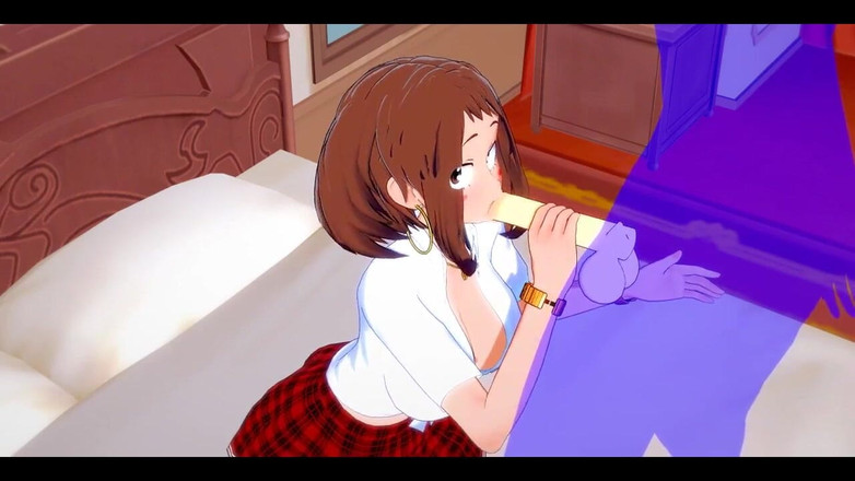 HentaiTubes: My hero academia Hentai - Uraraka pompino e scopata - giapponese manga...