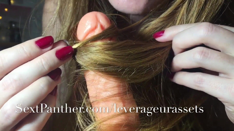 Leverageurassets: Redhead hair handjob