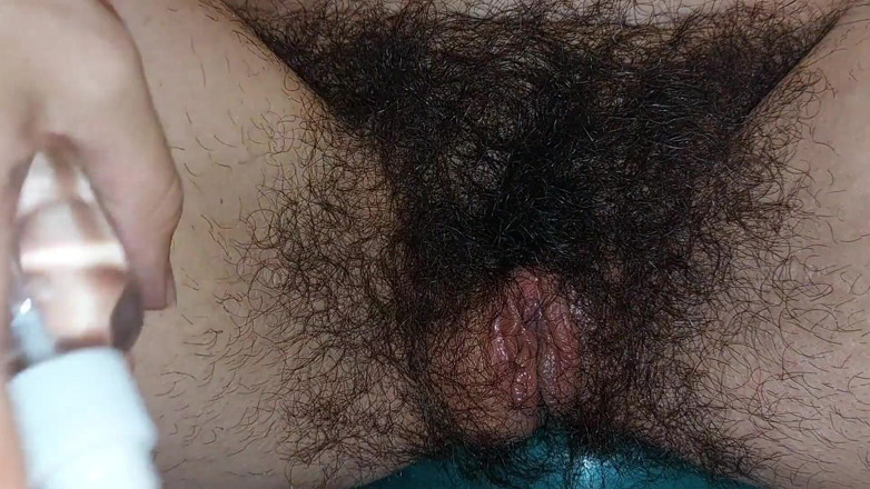 Amateur_MS: Amateur Wife Fingers Her Hairy Pussy. Hot Brunette Hairy Pussy,...