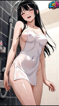 Elizabeth Dancing in the Shower