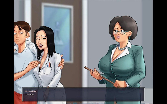 Erotic Krisso: Summer timesaga asiatische schlampe miss okita hat harten fick