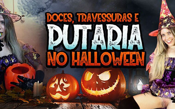 Teste de Fudelidade: 할로윈 밤에 그녀는 남자친구를 속였습니다.