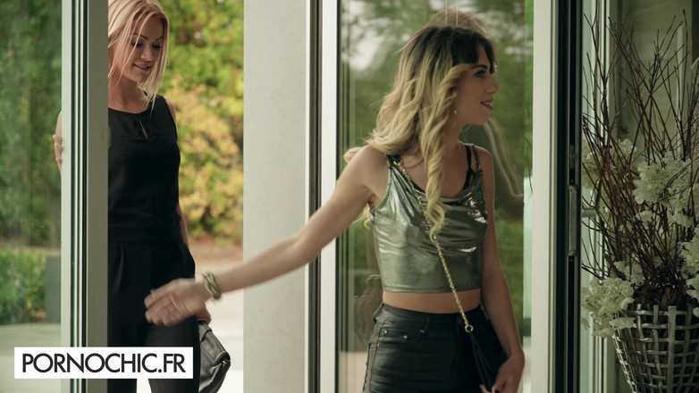 Pornochic: Cherry kiss och hennes man bjuder in Megane Lopez i...