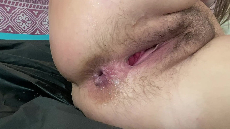 Mary Di: Fisting memek dan kontol besar sampai orgasme! Memek berbulu anal...