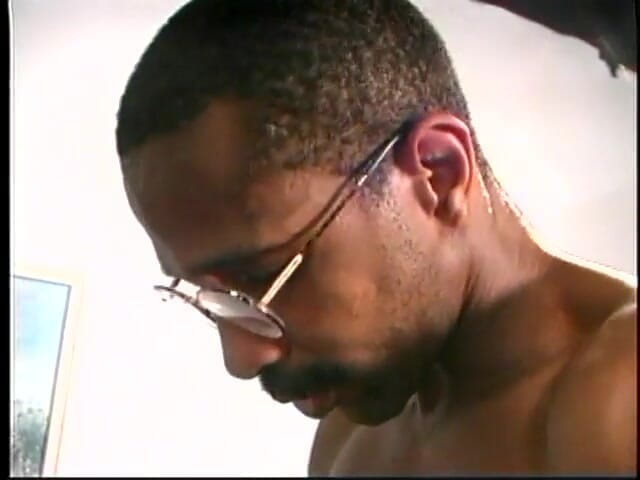 First Black Sexperience: Sexy blonde with nice tits gives hot head and pussy...