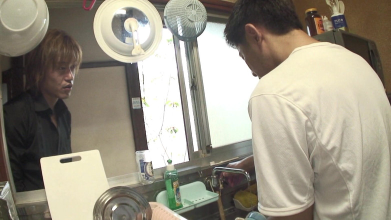 Asian X: Pepek berbulu menitis air mani tebal selepas menjolok liar