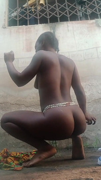 Spanking Big Ebony Ass