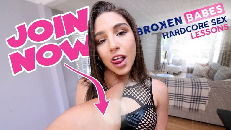 Broken babes: Brokenbabes - зведена сестра Джейн Уайлд ділить ліжко та її дупу
