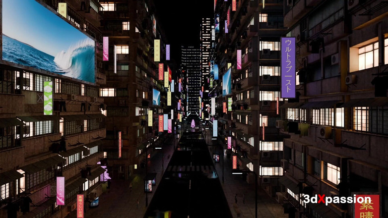 3dxpassion: ネオンナイトズ 東京カプセル：チエコのコウガールブラジョー＆クムショットセンセーション 日本語バージョン