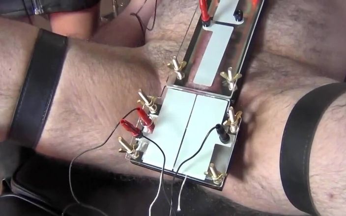 British Domination: Using My Folsum Electro Board on My Slave. This Device...