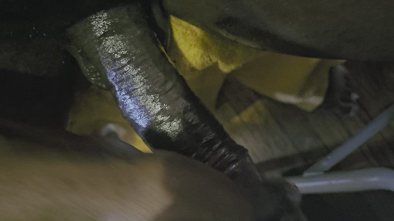 Tony_longStroke: Une grosse noire se branle dans la cuisine, rien que...