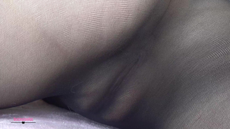 Destination Kat: Black Seamless Pantyhose