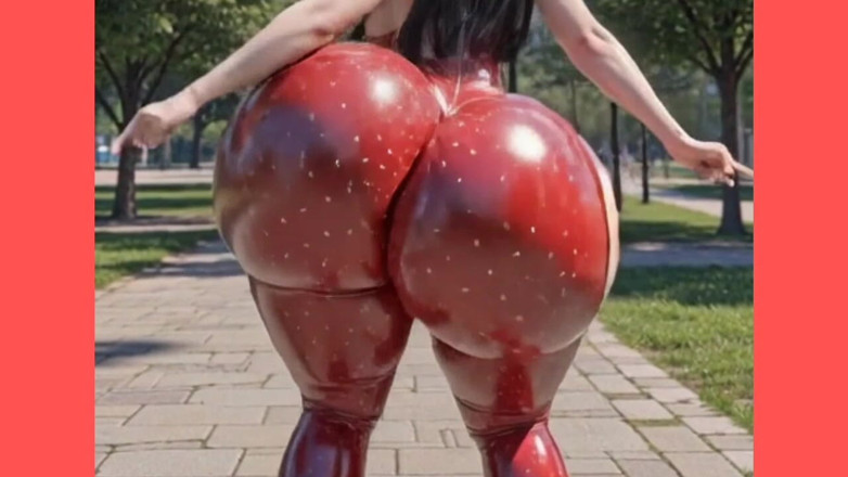 Animate golden: Polka Dot 레깅스 큰 엉덩이가 부자가 되면서