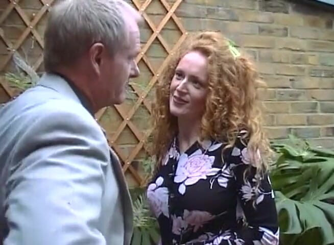 Teens Get it Hard: Ginger beauty banged by old fella