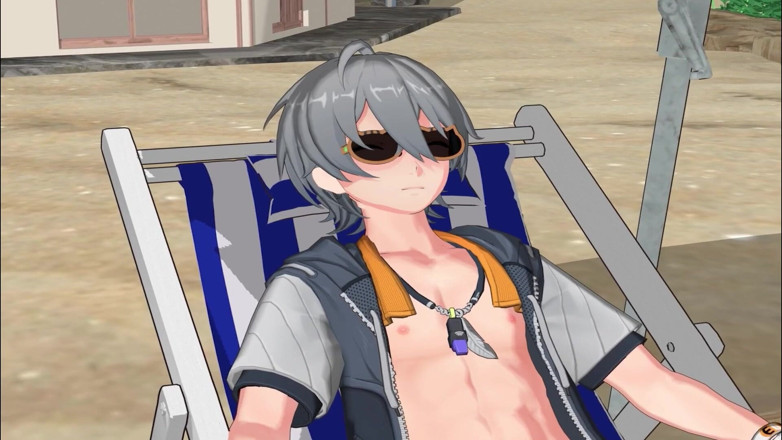 NSFWOtaku: Zenless Zone Zero - Yuzuha and Alice’s Secret Beach Sex with...