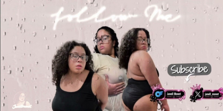 Janetmonet: Mengisar lebih baik daripada berkongkek pada dildo