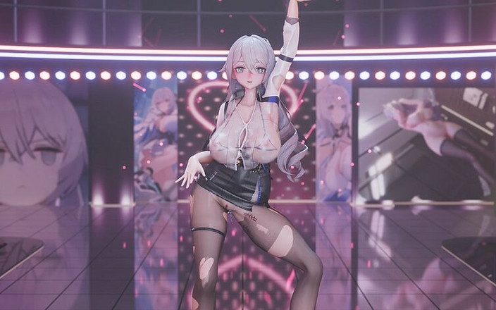 MikuMotion: [mmd] Runtuhkan besi bebek bebek besar - sekretaris kartu ratu OL...