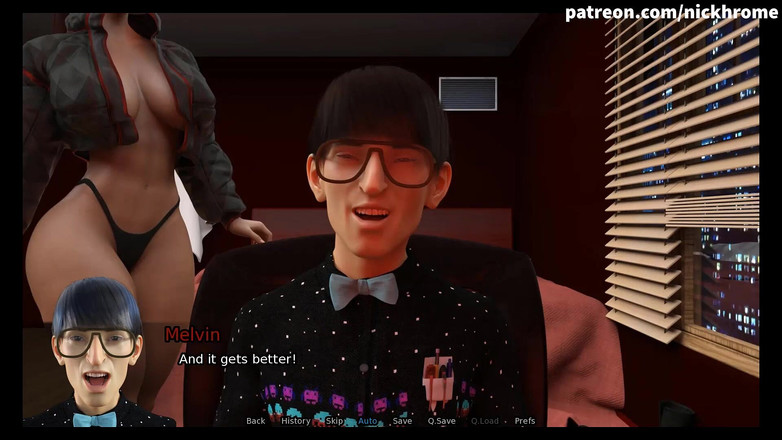 Visual Novels: SexBot 1 - nauczyciel gorącej mamuśki