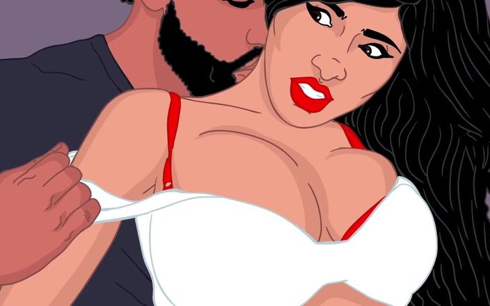Back Alley Toonz: Cartoon Slim Thick Big Tits Arab Bubble Booty Mia Sucks...