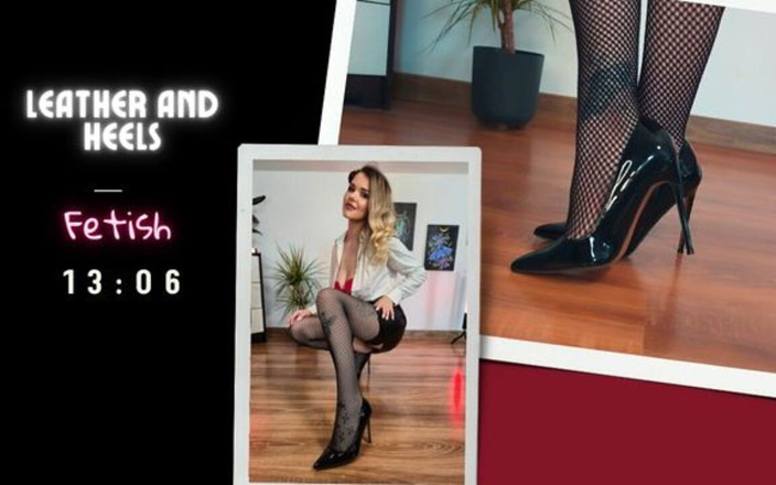 Marlene Moore: Leather and Heels, Shoe Fetish, Licking a Leather Skirt