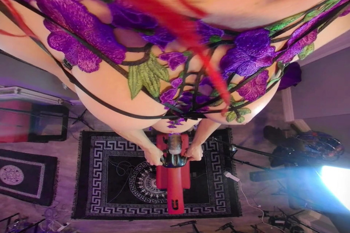 Perception of Depth - Jasmine_Dlight but VR: Jasmine_dlight - POV Futa Fleshlight Fucking - Looking Down Big Boobs and...