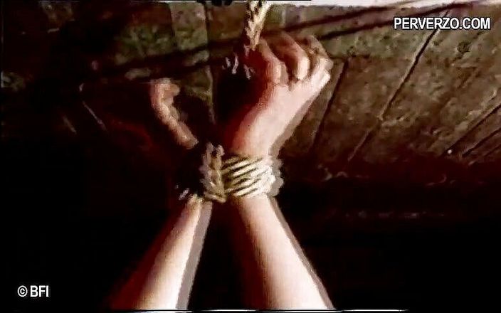 Hardcore slave sex: 벌을 받는 4 - 빈티지 비디오의 현탁액 본딩과 채찍질