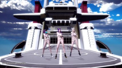 3D-Hentai Games: Helicopter naked dance Ahri Akali Kaisa Seraphine league of legends...