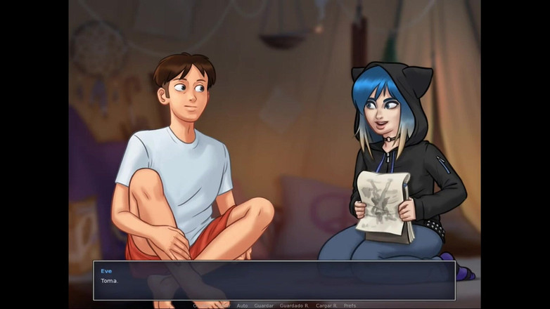 HotSummer117: Summertime Saga Cap 51 - kawan saya berbogel untuk saya