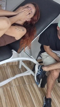 Cuckold Takes Wife to Exam and Ends up Reading a Book!