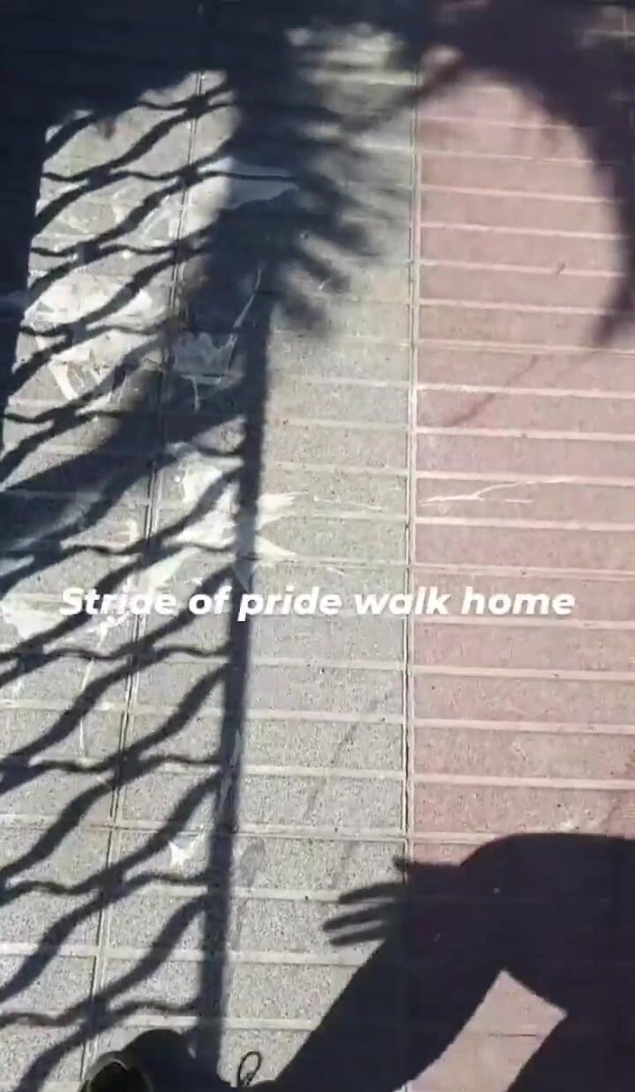 Livie Blainn: 我想我可能是在我骄傲的步伐中跳起来，跳过和跳跃！令人惊叹的夜晚和早晨，这个可爱的绅士在上面滴答