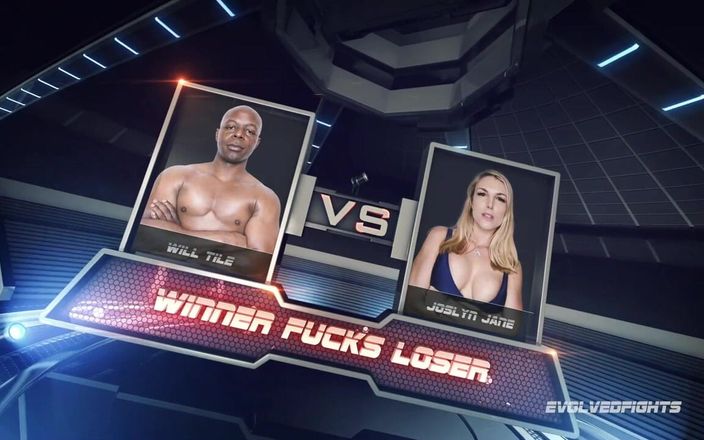 Evolved Fights: Joslyn Jane Vs Will Tile - Sexy Joslyn Takes BBC and...