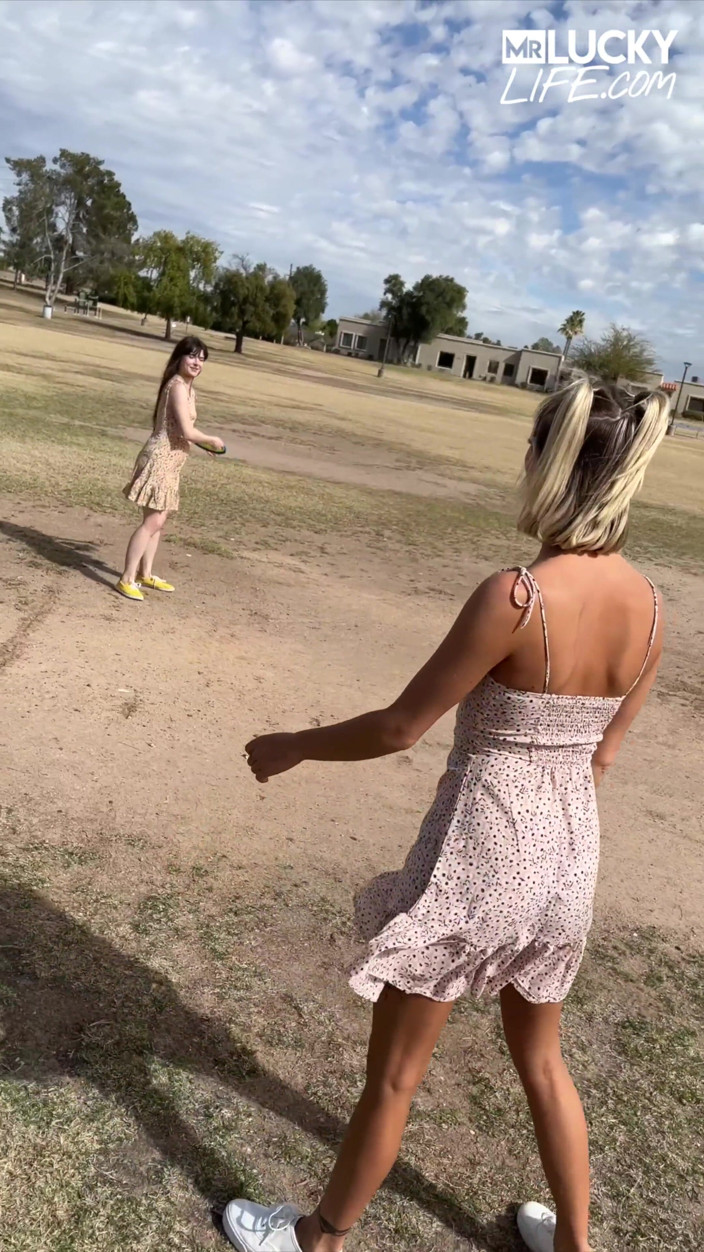 Mr.Lucky POV: Frisbee Fun in Phoenix