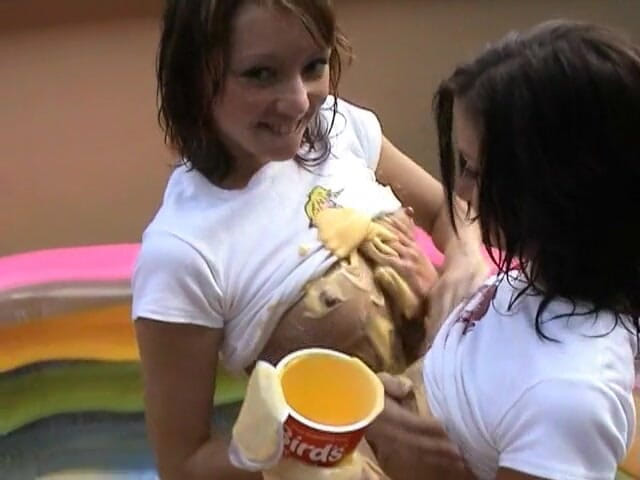 Cryptostudios: Busty Babe Played At Mini Pool and Gets Horny
